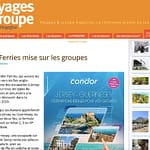 Voyages & groupe: Condor Ferries et les groupes